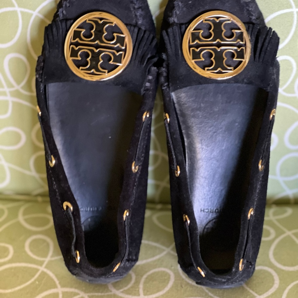 Tory Burch Fringe Moccasin shoes